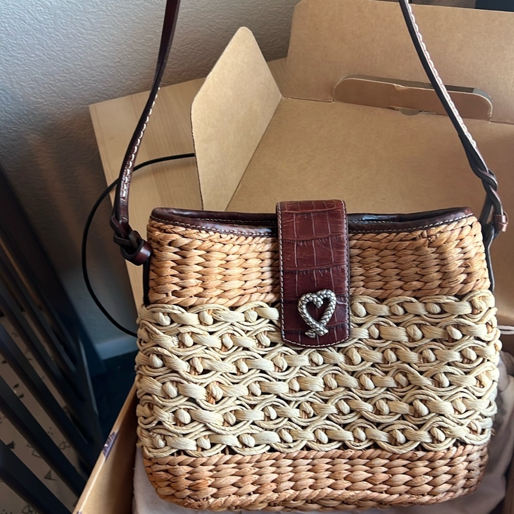 Brighton straw bag